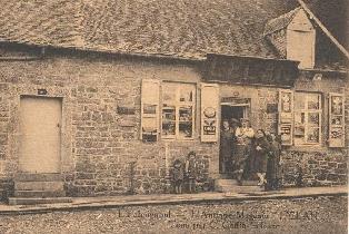 Falmignoul - L'antique magasin 'L'Elan' tenu par C. GOFFIN-LEFEVRE
