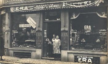Era timbr&eacute;e 1913, Bruxelles, Speculos Lan Loo Bruxelles, 
Suchard Belgique