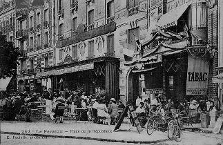 Le Perreux (banlieue parisienne), carte post&eacute;e en 1913